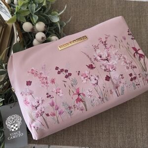 Vince Camuto Blush Floral Cosmetic Bag